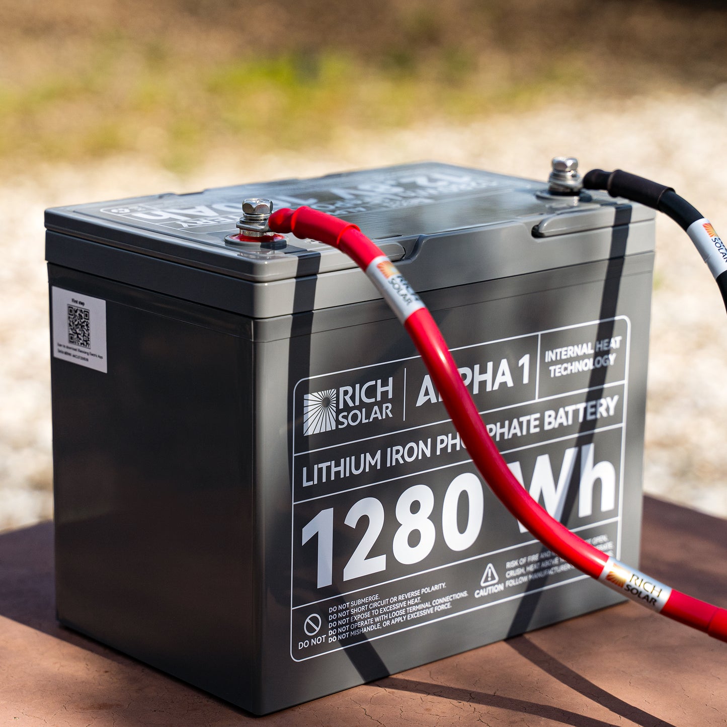 Rich Solar - Alpha 1 | 12V 100Ah LifePO4 Battery