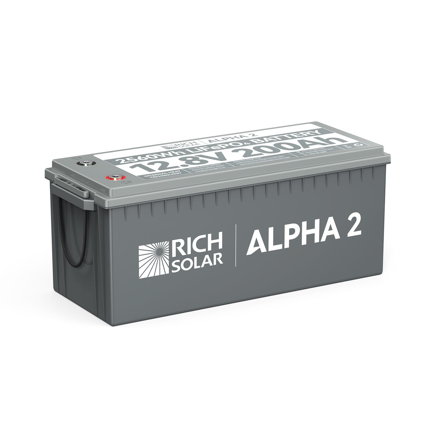 Rich Solar - Alpha 2 | 12V 200Ah LifePO4 Battery