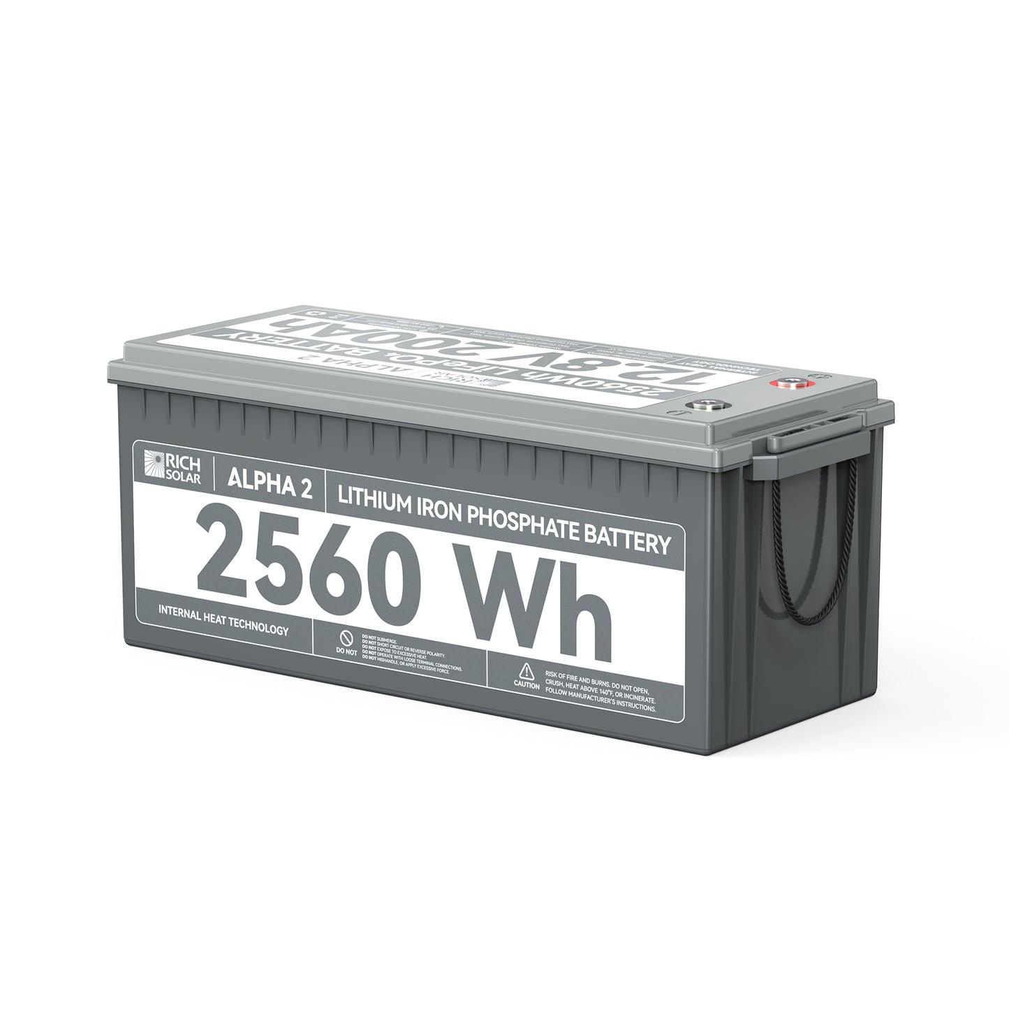 Rich Solar - Alpha 2 | 12V 200Ah LifePO4 Battery