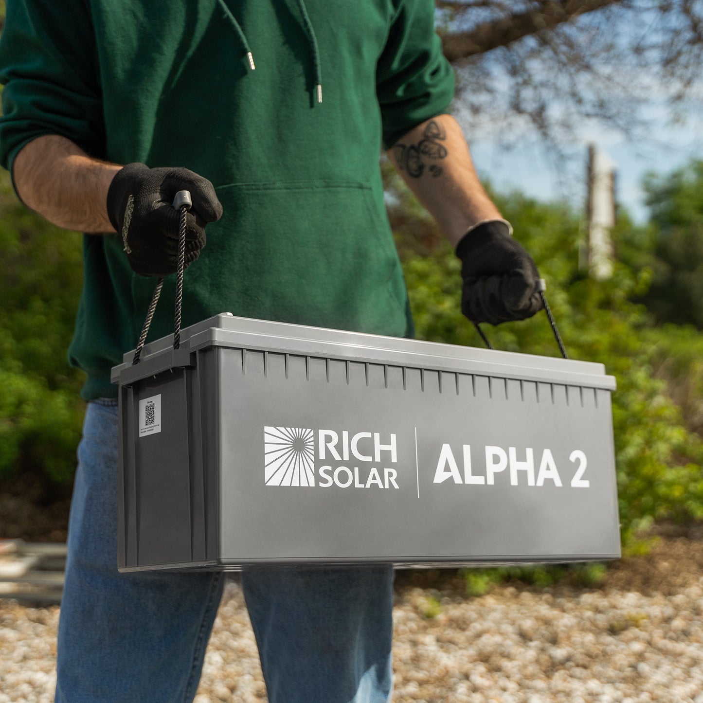 Rich Solar - Alpha 2 | 12V 200Ah LifePO4 Battery
