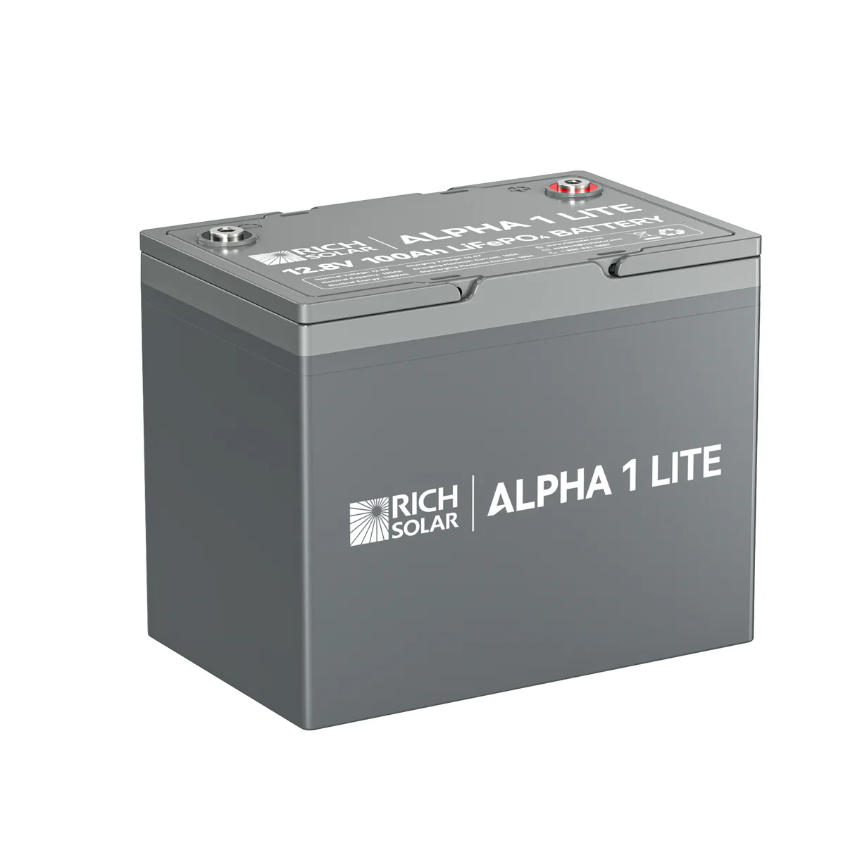 Rich Solar - Alpha 1 Lite | 12V 100Ah LifePO4 Battery