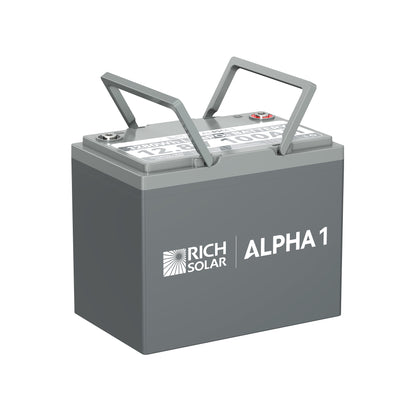 Rich Solar - Alpha 1 | 12V 100Ah LifePO4 Battery