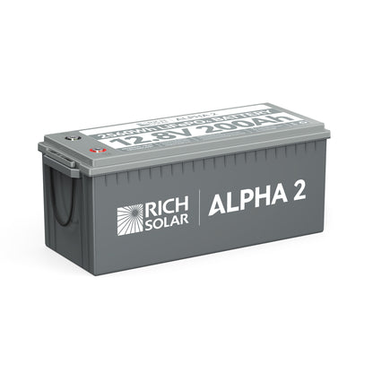 Rich Solar - Alpha 2 | 12V 200Ah LifePO4 Battery