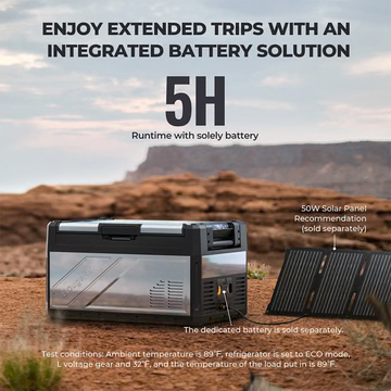 BougeRV Rocky Series 12V Portable Fridge