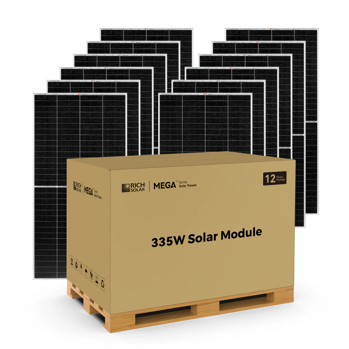 Rich Solar - Mega 335 | 335 Watt Solar Panel