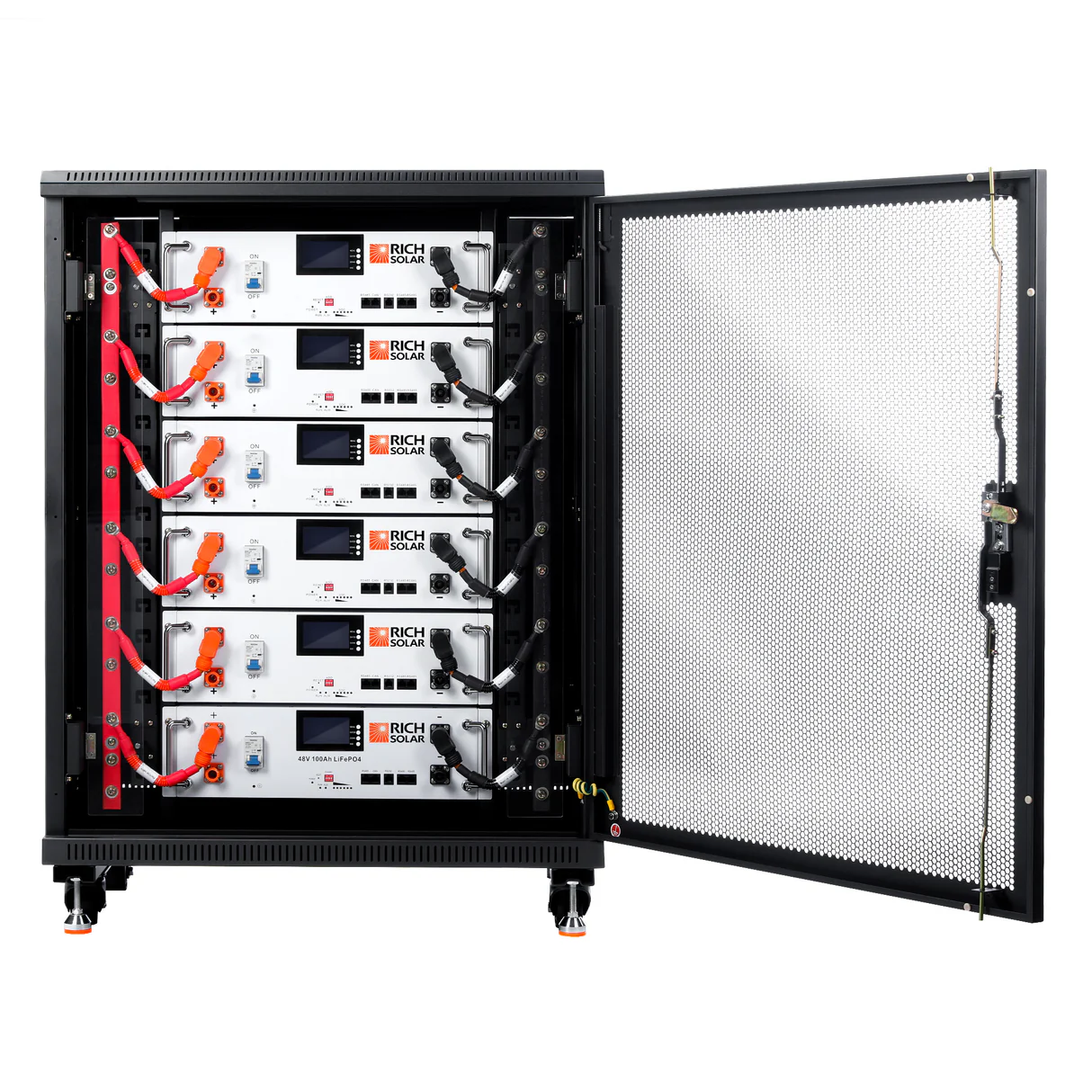 RICH SOLAR - ALPHA 5 | 48V 100Ah LiFePO4 Battery | Premium 48V Server Rack Lithium Battery for Residential, Commercial, Off-Grid | 7,000 Lifetime Cycles | Pre-Order Only