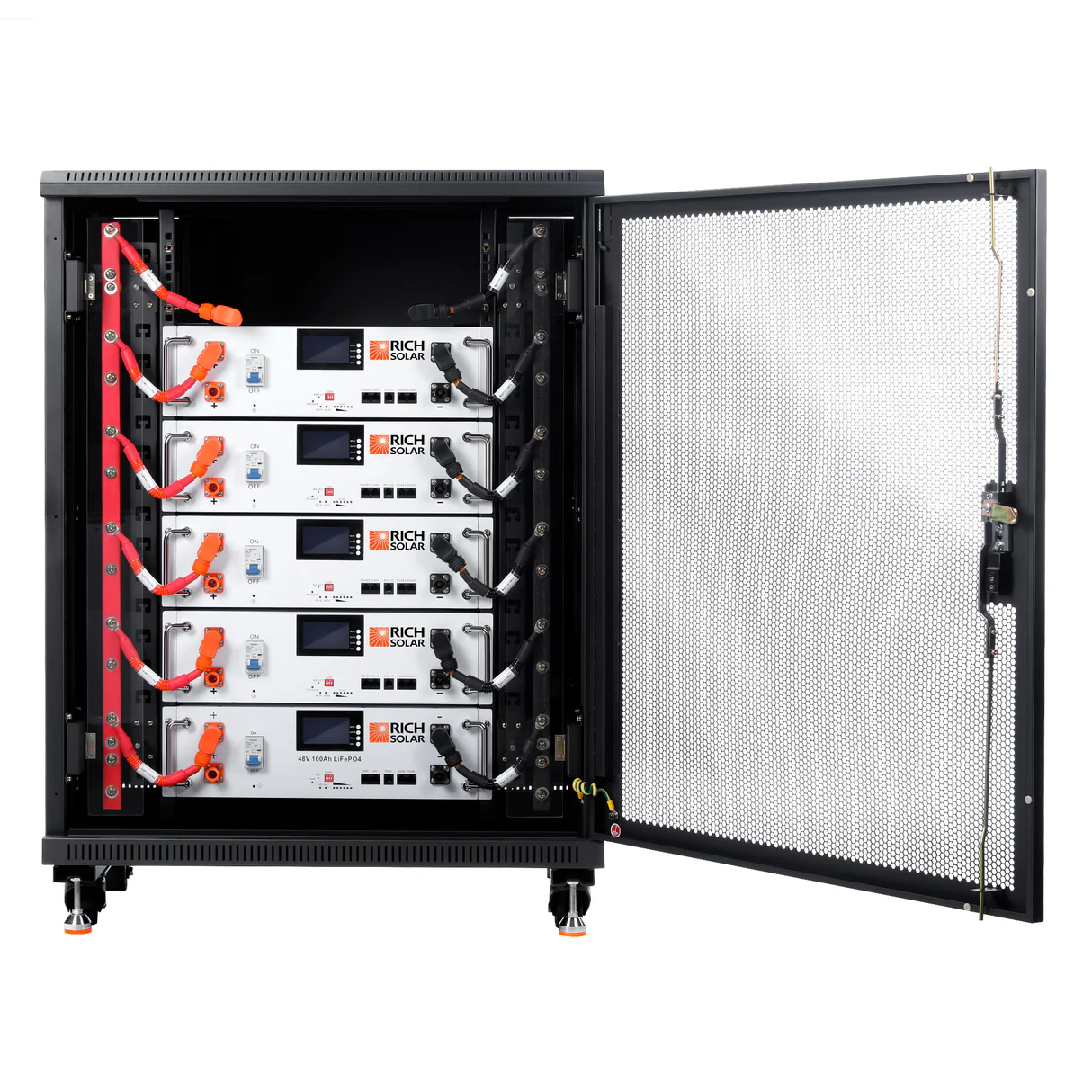 RICH SOLAR - ALPHA 5 | 48V 100Ah LiFePO4 Battery | Premium 48V Server Rack Lithium Battery for Residential, Commercial, Off-Grid | 7,000 Lifetime Cycles | Pre-Order Only